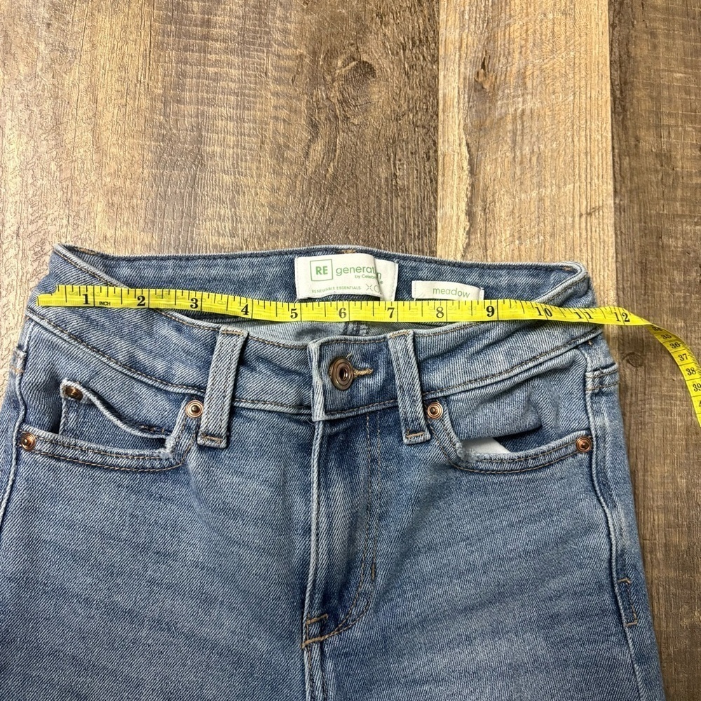 Re Generation by CELEBRITY PINK meadow size 0/24 skinny jeans blue jeans - Picture 4 of 8